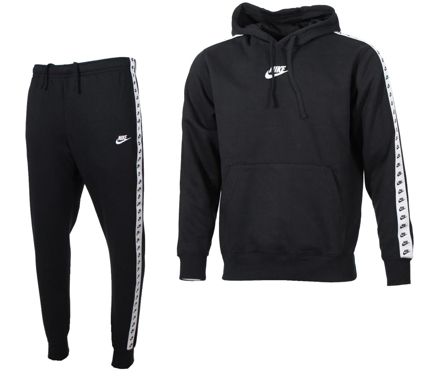 Nike Herren Jogginganzug - Schwarz