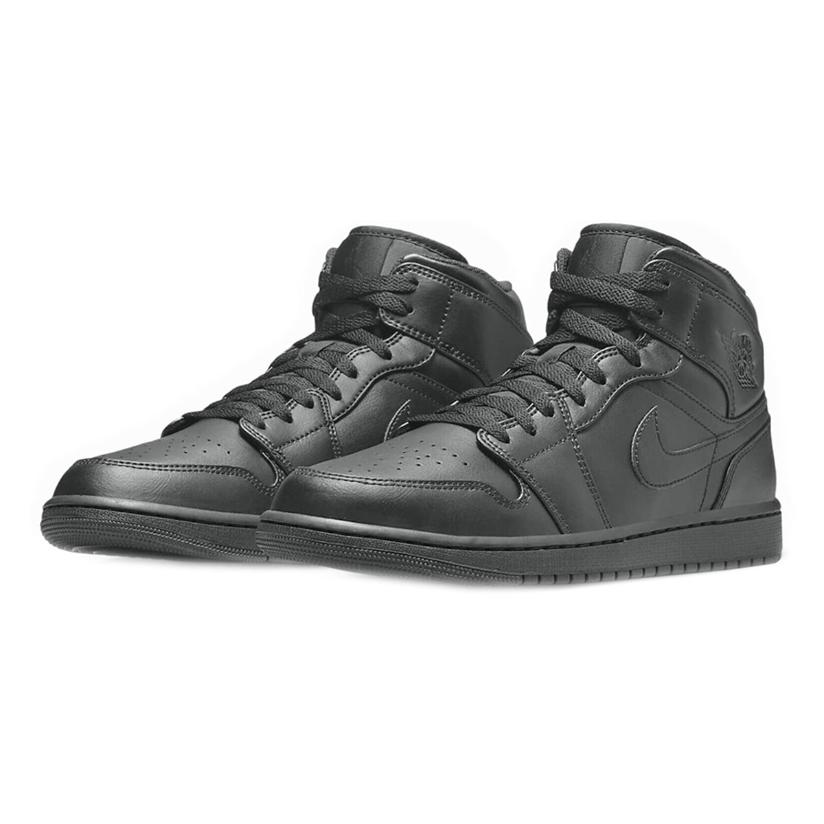 Nike Air Jordan 1 Mid - Schwarz