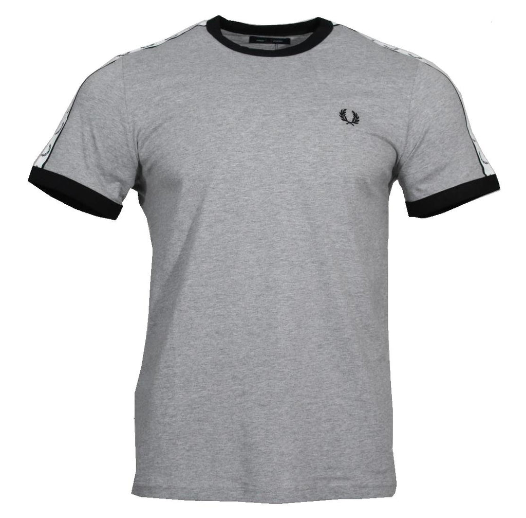 Fred Perry Rundhals T-Shirt - M4620 - Grau
