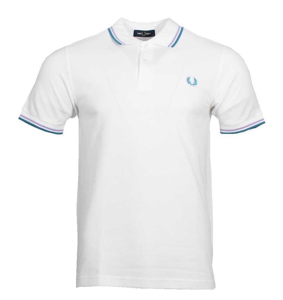 Fred Perry Polo - M3600 - Schneeweiß