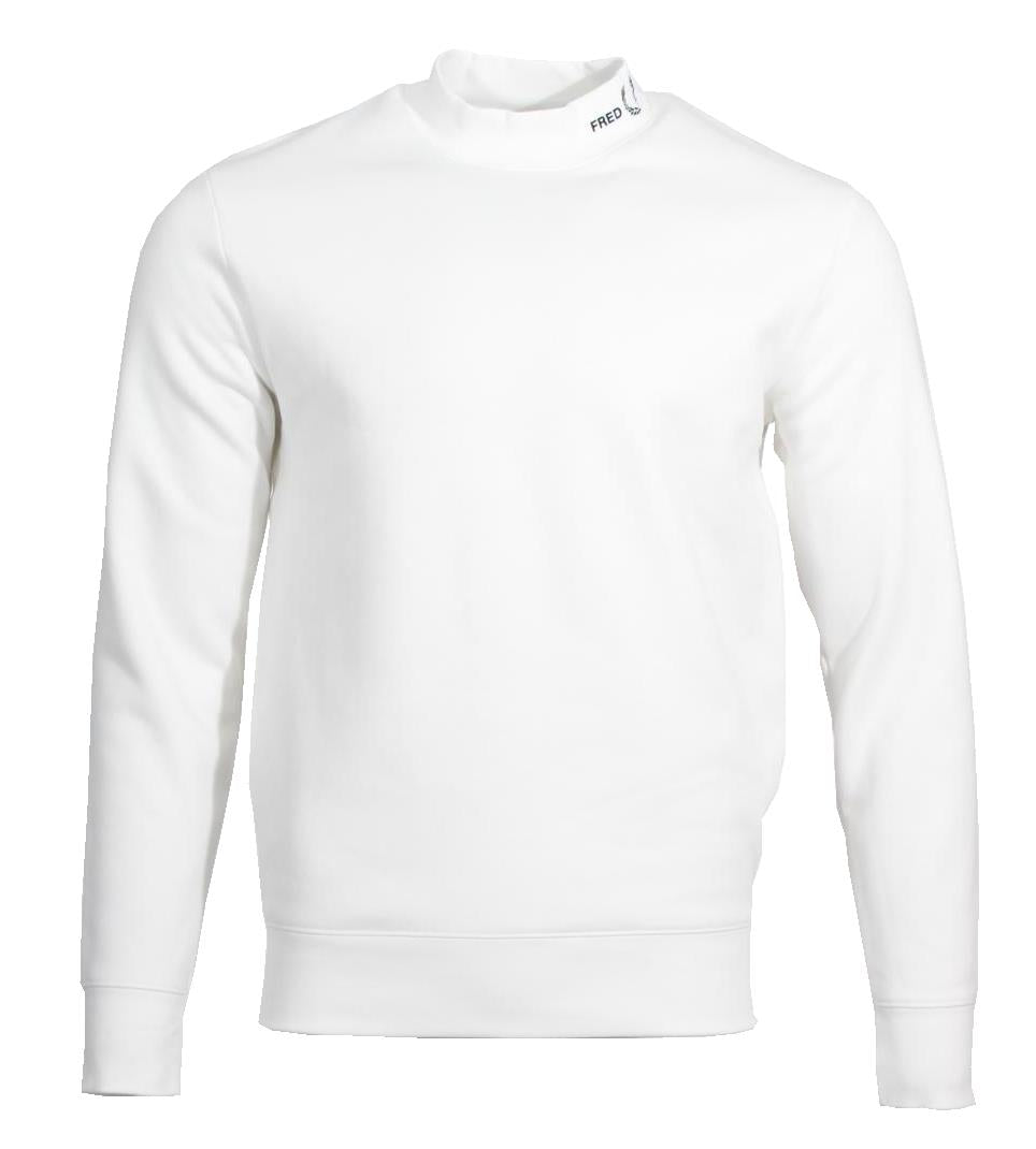 Fred Perry Rundhals Pullover - M5548 - Weiß