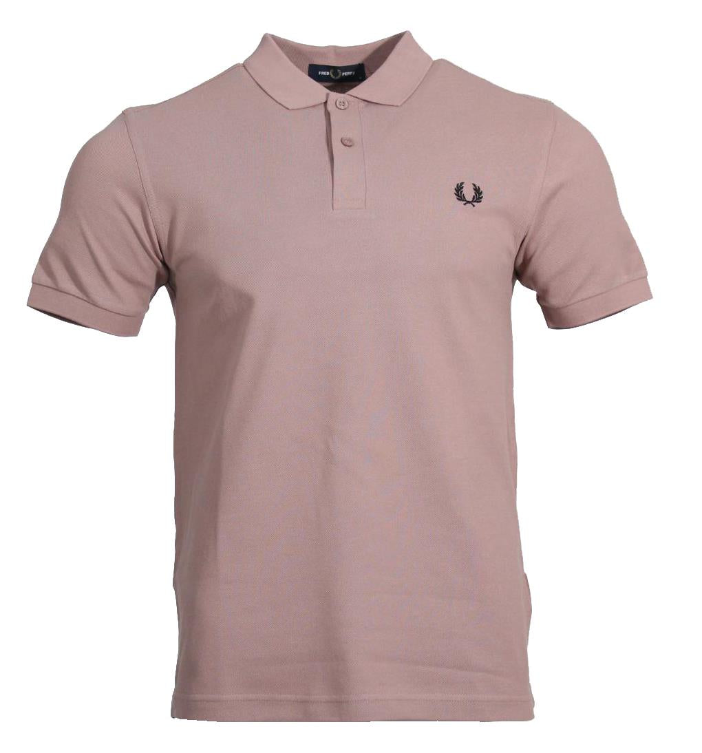 Fred Perry Polo - M6000 - Dark Pink/Schwarz