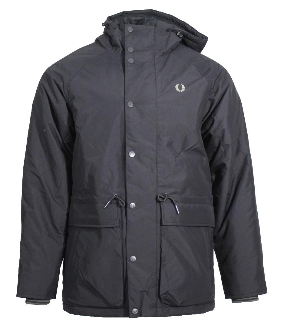 Fred Perry Kapuzenjacke - J4552 - Schwarz