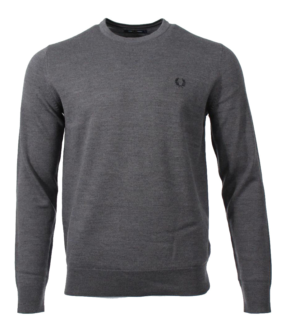 Fred Perry Rundhals Pullover - K9601 - Grau