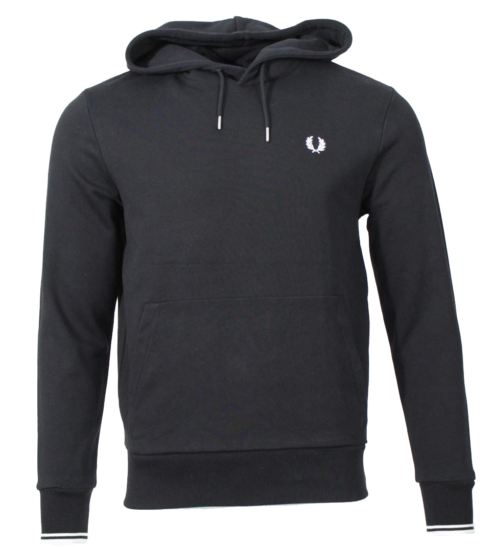 Fred Perry Kapuzenpullover - M2643P - Schwarz