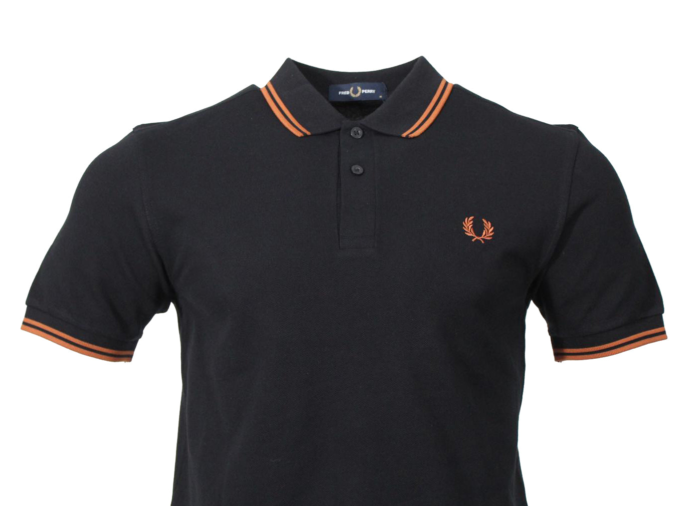 Fred Perry Polo - M3600 - Schwarz/Marlelade
