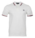 Fred Perry Polo - M3600 - Weiß