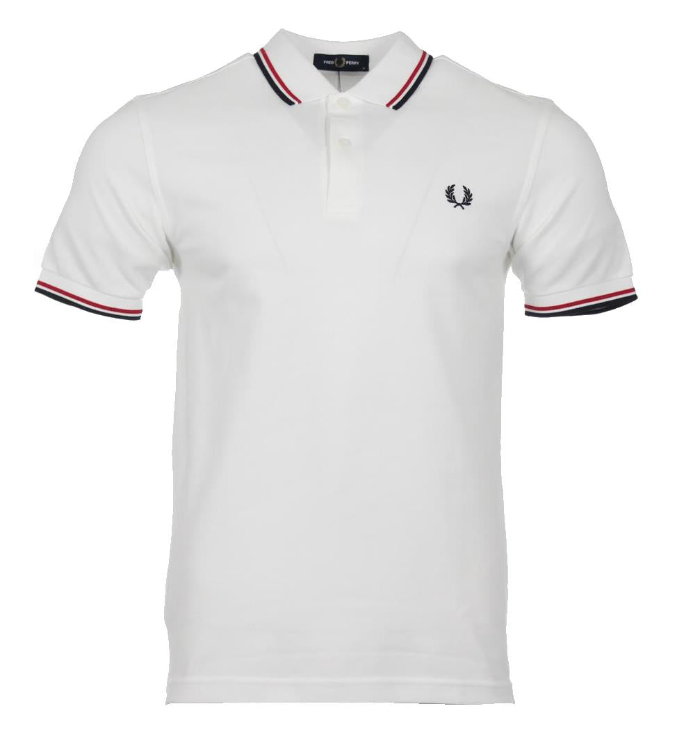 Fred Perry Polo - M3600 - Weiß
