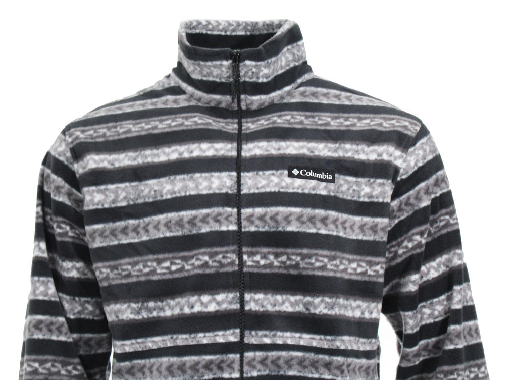 Columbia Herren Fleece Jacke - Schwarz/Grau