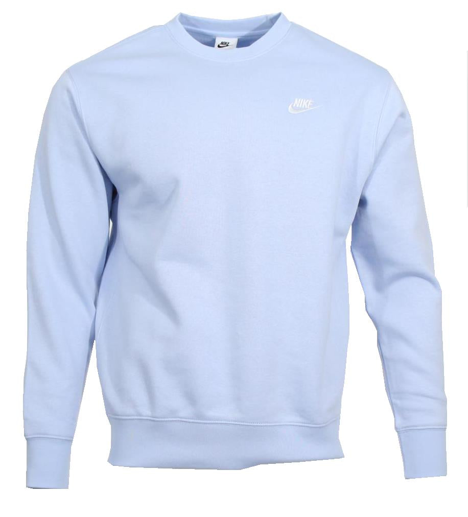 Nike Herren Rundhals Sweatshirt - Babyblau