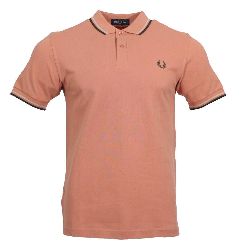 Fred Perry Polo - M3600 - Lachs