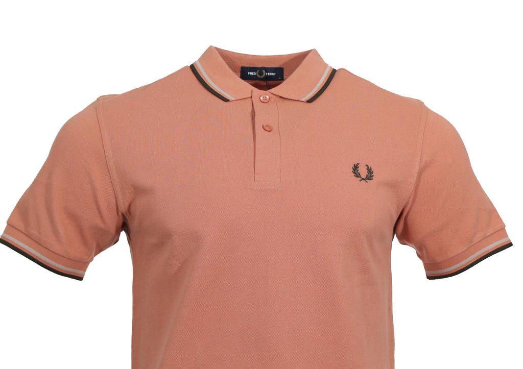 Fred Perry Polo - M3600 - Lachs