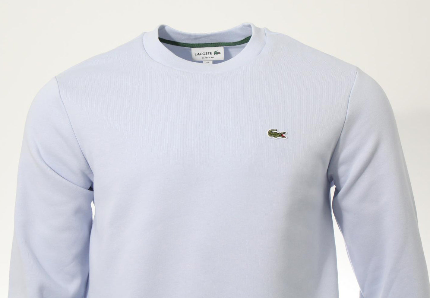 Lacoste Herren Rundhals Pullover - Babyblau