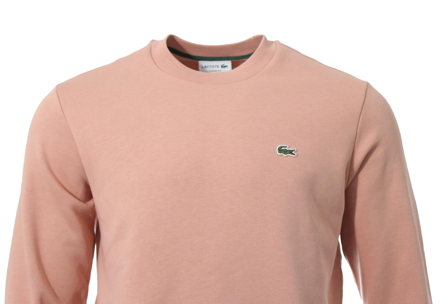 Lacoste Herren Rundhals Pullover - Lachs