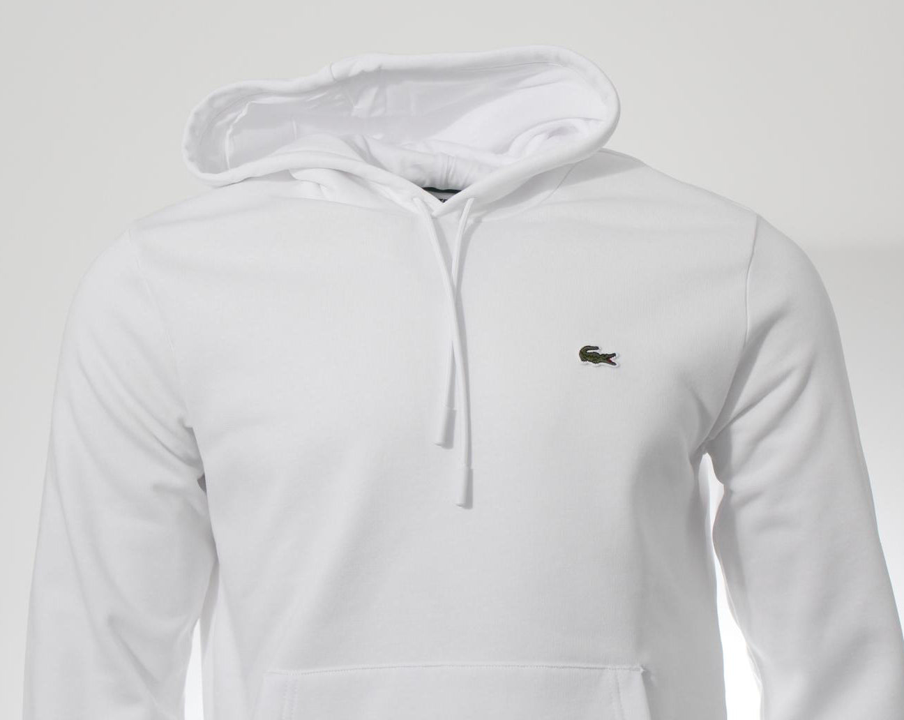 Lacoste Herren Hoodie / Kapuzenpullover - Weiß