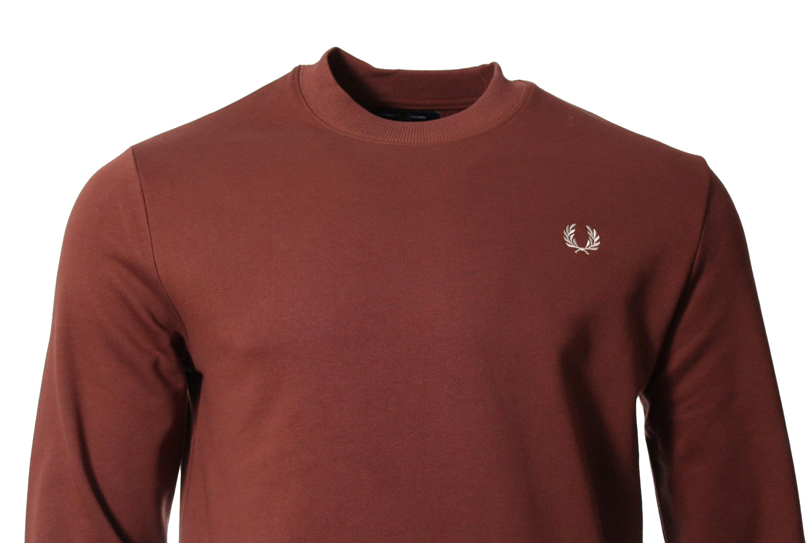 Fred Perry Rundhals Sweater - M7535 - Kastanie
