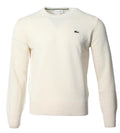 Lacoste Herren Wollpullover - Creme