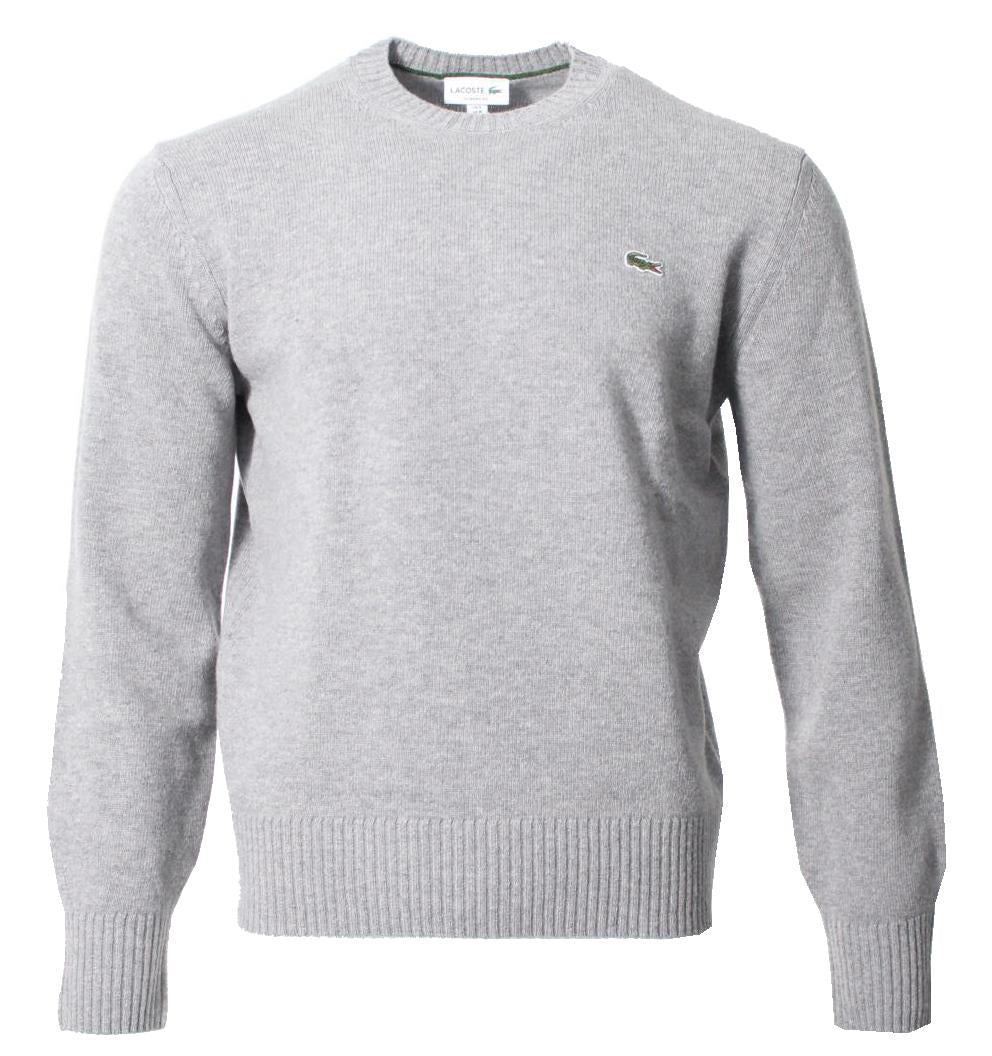 Lacoste Herren Wollpullover - Hellgrau