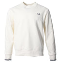 Fred Perry Rundhals Pullover - M7535 - Ecru