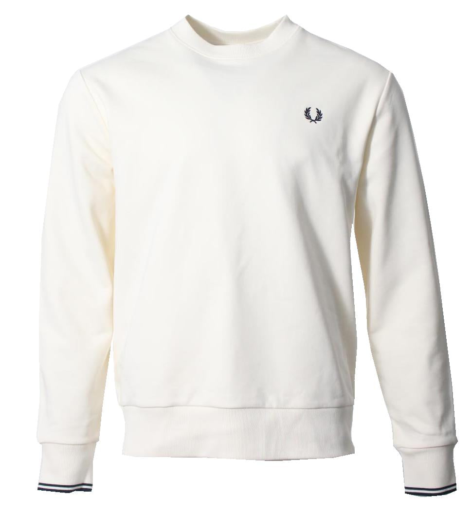 Fred Perry Rundhals Pullover - M7535 - Ecru