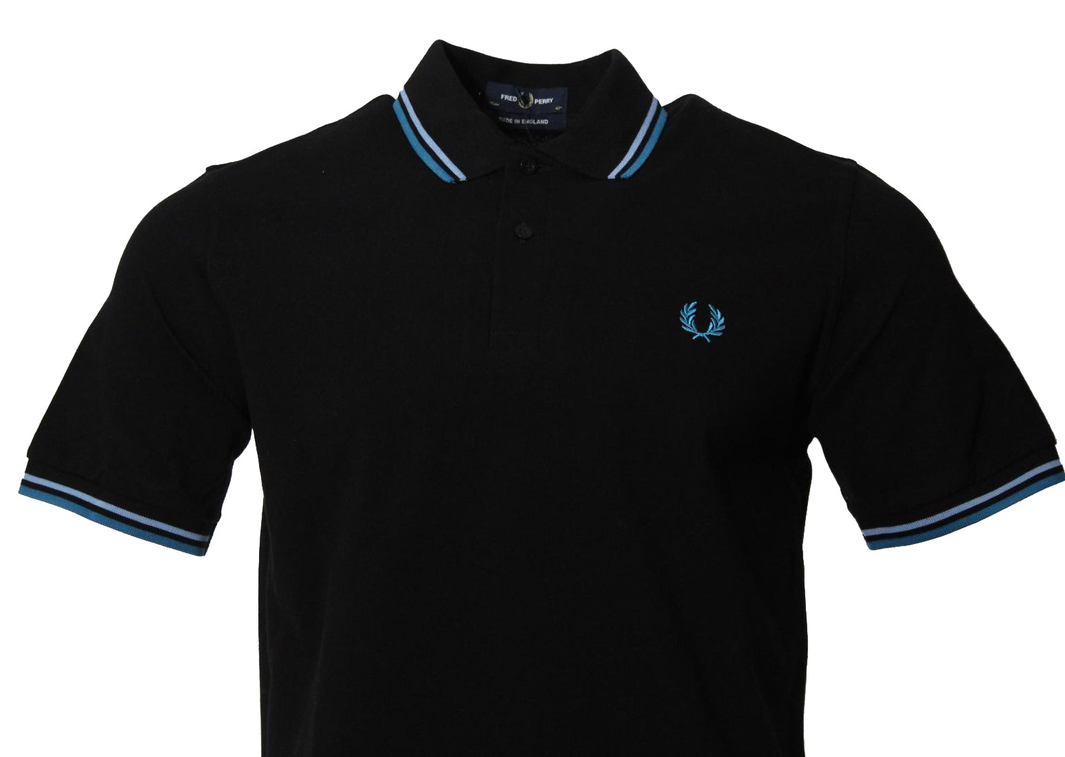 Fred Perry Polo - M12 - Schwarz/Blau
