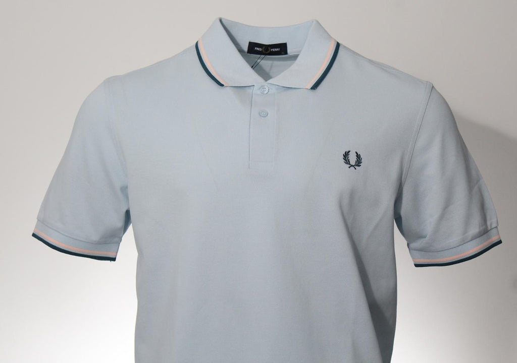 Fred Perry Polo - M3600 - Light Ice