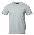 Fred Perry Rundhals T-Shirt - M4620 - Silver Blue