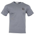 Stone Island Rundhals T-Shirt - Blau