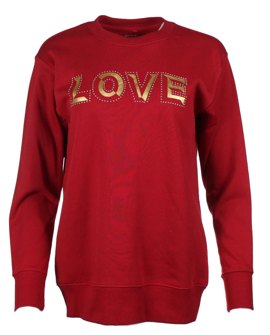 Michael Kors Rundhals Pullover - Rot