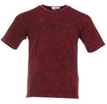 Stone Island Rundhals T-Shirt - Weinrot