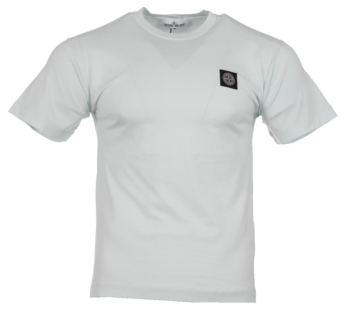 Stone Island Rundhals T-Shirt - Pastellgrün