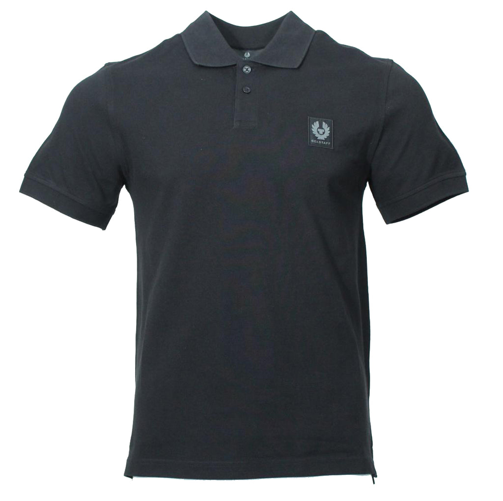 Belstaff Herren Kurzarm Polo - Schwarz