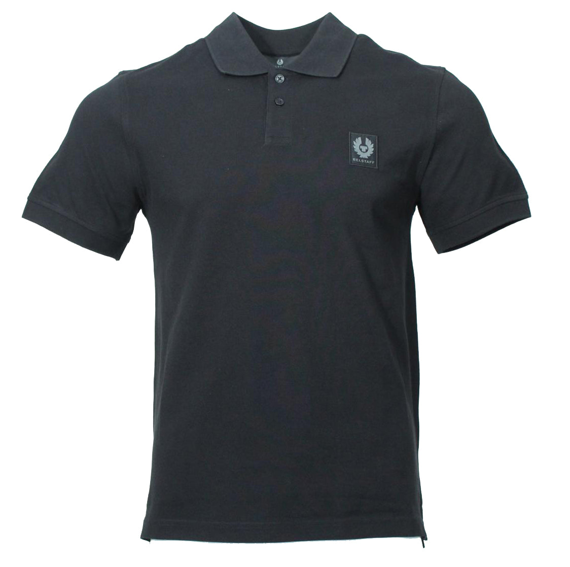 Belstaff Herren Kurzarm Polo - Schwarz