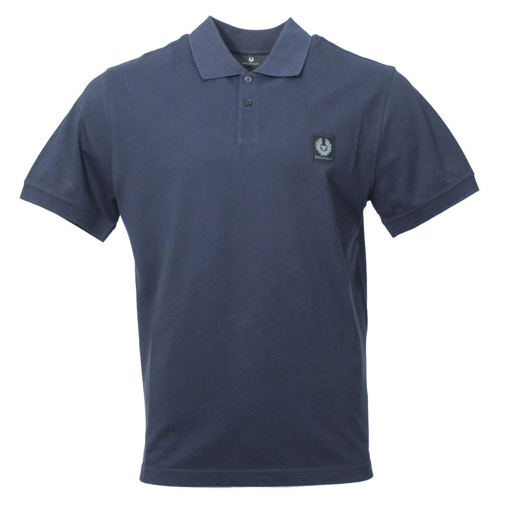 Belstaff Herren Kurzarm Polo - Navy