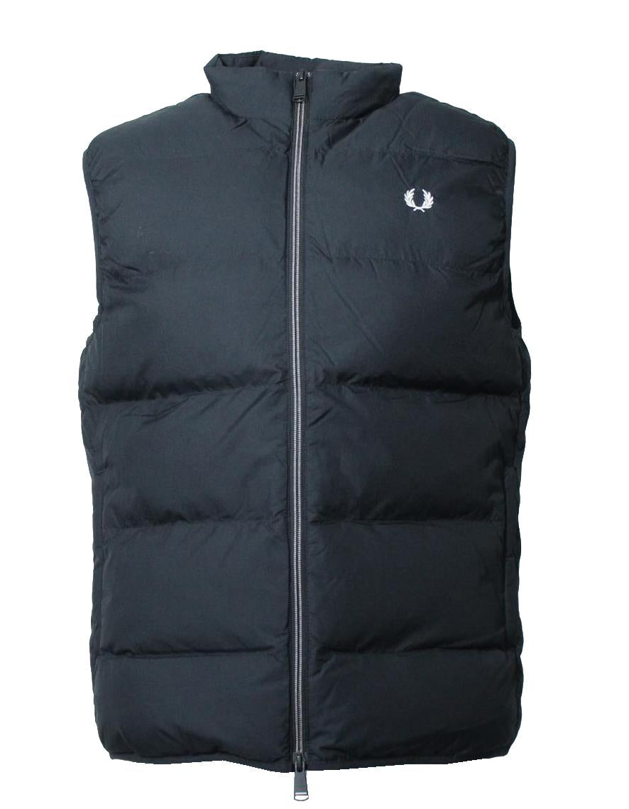 Fred Perry Weste - J4566 - Schwarz