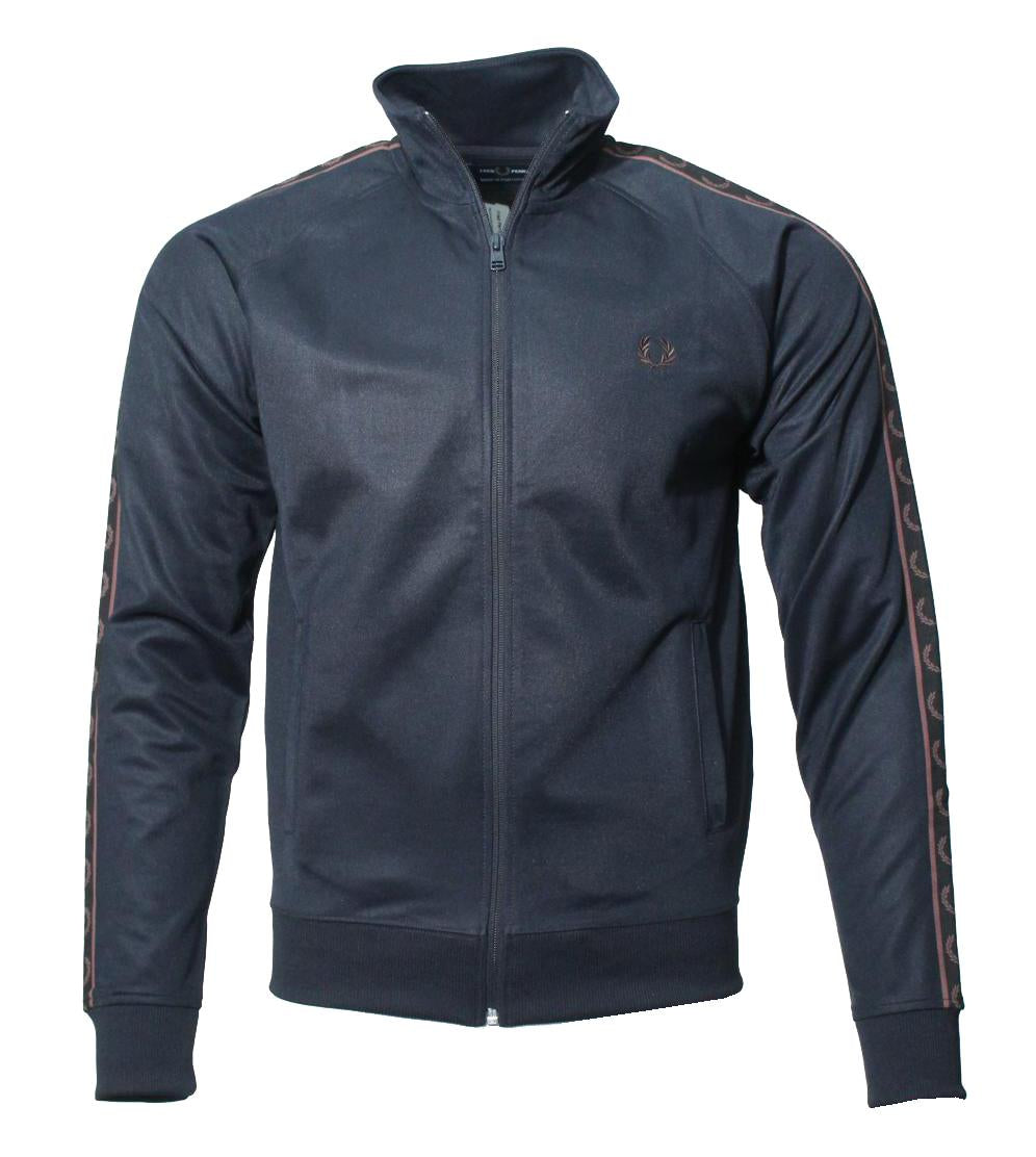 Fred Perry Herren Jacke - J5557- Navy/Wein