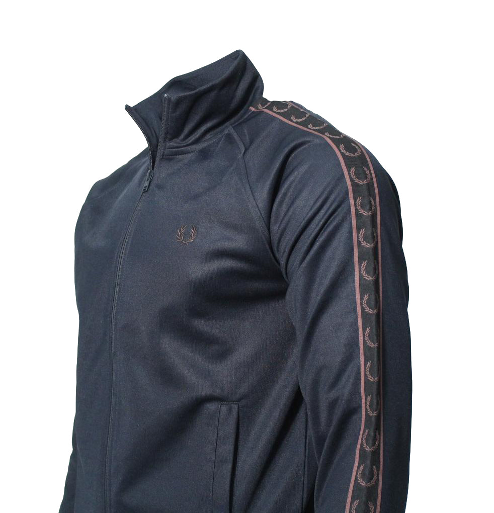 Fred Perry Herren Jacke - J5557- Navy/Wein
