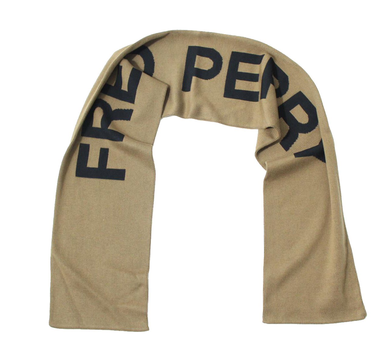 Fred Perry Schal - C6142 - Braun/Schwarz