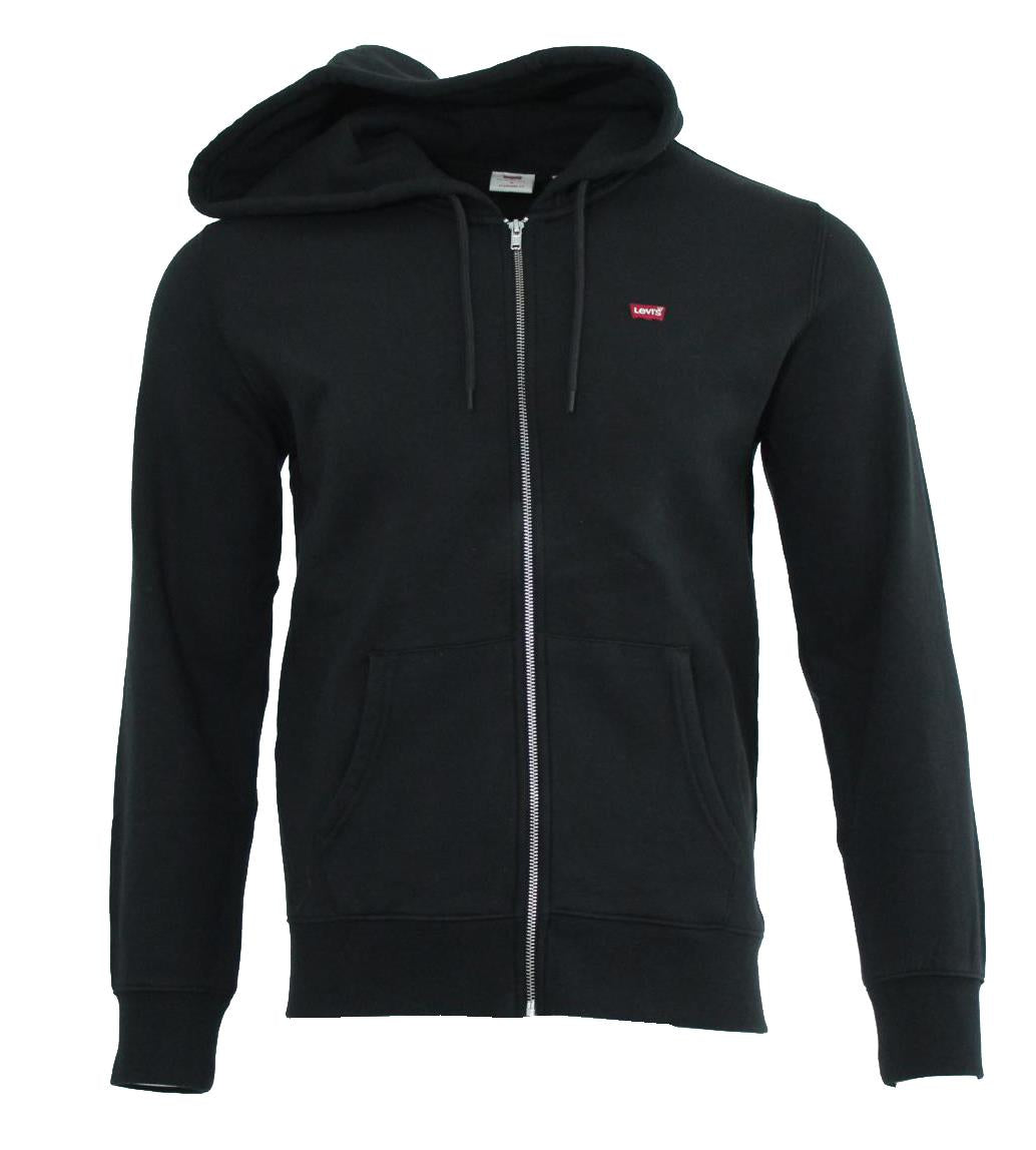 Levi´s Herren Reißverschluss-Jacke - Schwarz