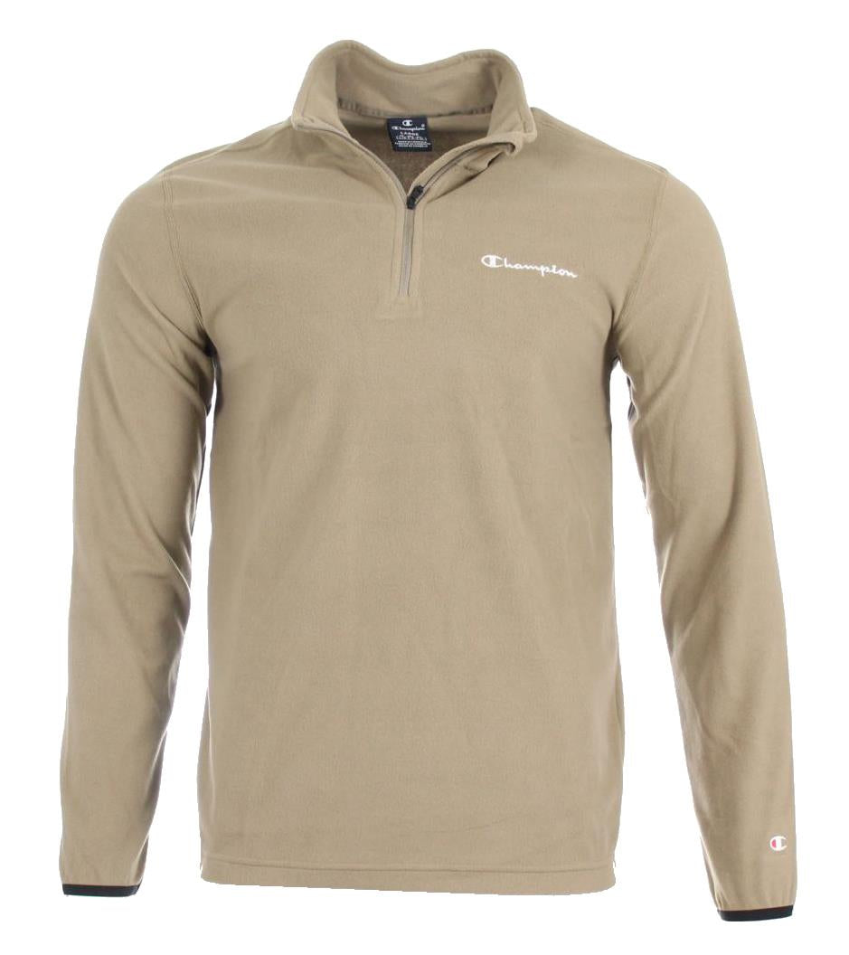 Champion Half-Zip Fleece Pullover - Khaki