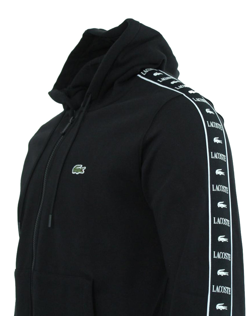 Lacoste Herren Kapuzenjacke - Schwarz