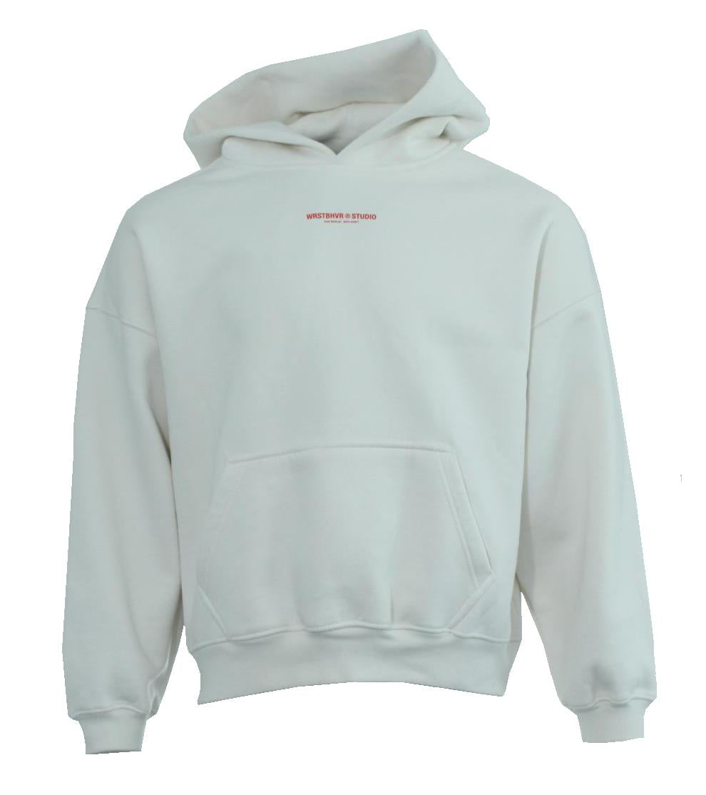 WRSTBHVR Herren Hoodie - Creme