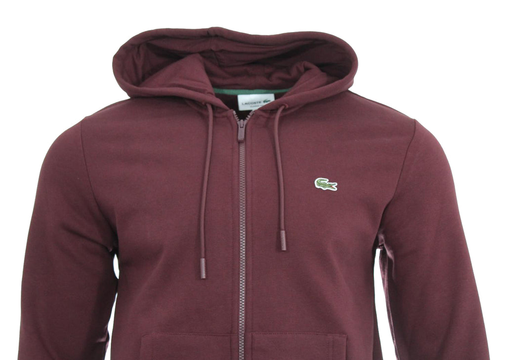 Lacoste Herren Kapuzenjacke - Bordeaux