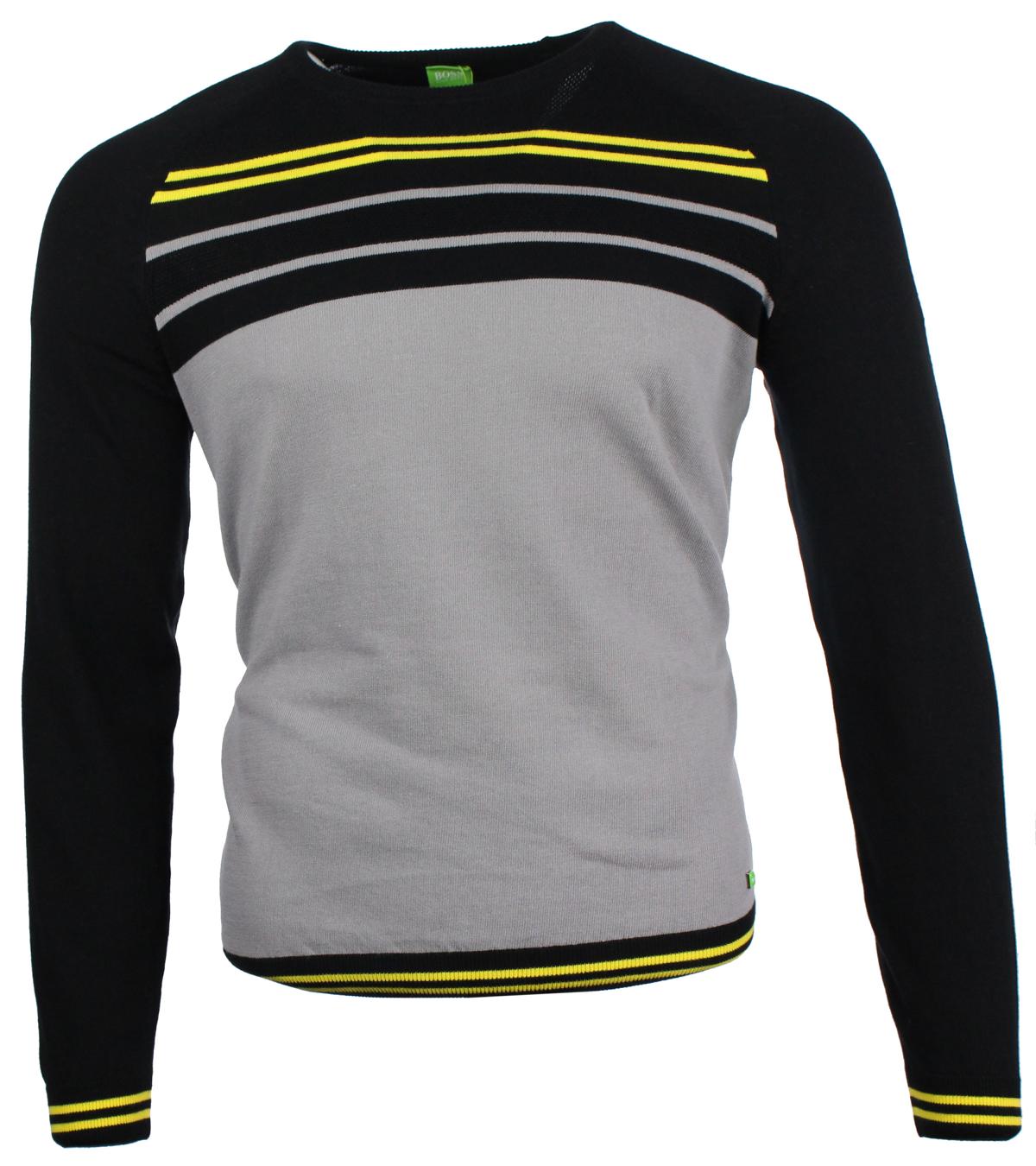 Hugo Boss Pullover - Schwarz gestreift