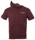 Abercrombie & Fitch Kurzarm Kapuzenpolo - Weinrot