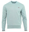 Fred Perry Herren Sweat-Pullover - M7535 - Silver Blue