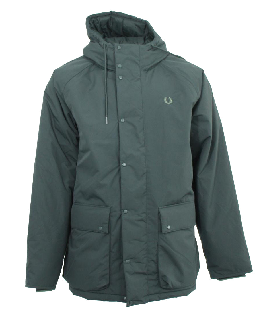 Fred Perry Kapuzenjacke - J8519 - Grün