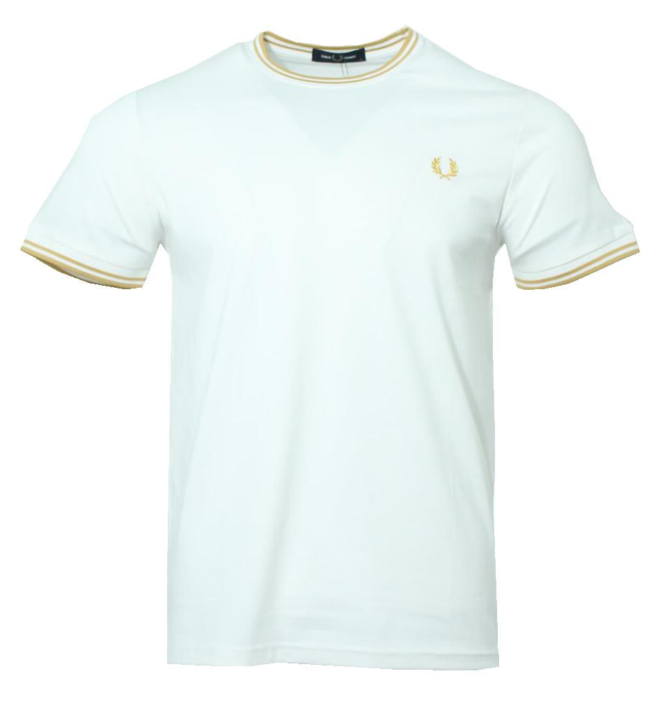 Fred Perry Herren T-Shirt - M1588V - Creme