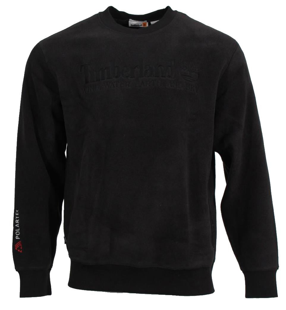 Timberland Rundhals Fleece Pullover - Schwarz