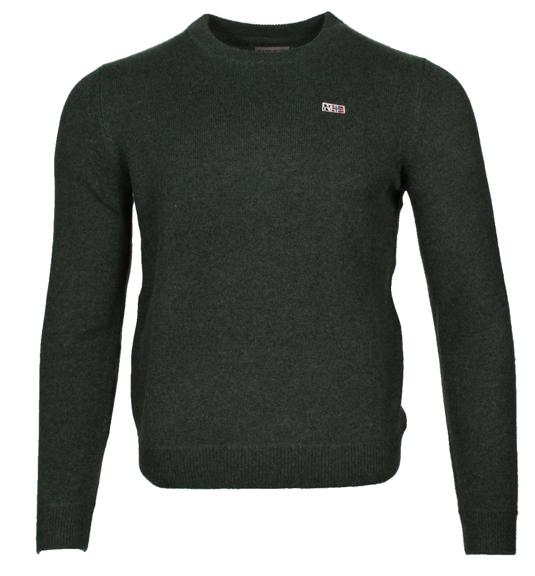 Napapijri Rundhals Pullover - Grün